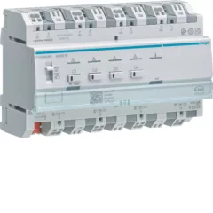   HAGER TYAS664AN KNX Secure univerzális dimmaktor | 4-csatornás, ESL/LED, kombinálható