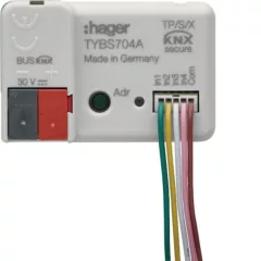 HAGER TYBS704A KNX Secure bináris bemenet UP | 4-csatornás