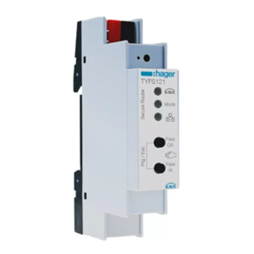 HAGER TYFS121 KNX IP-router | DIN sínre szerelhető