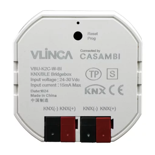VLINCA VBU-K2C-W-BI Casambi KNX Gateway | 16 Casambi jelenet