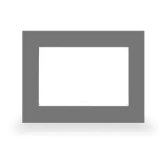   MDT VCB-07SI.04 Üvegkeret VisuControl | csiszolt rozsdamentes acél | 7 hüvelyk