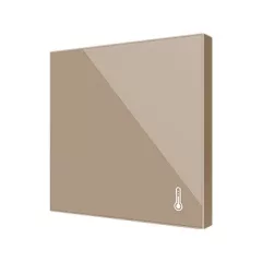   ZENNIO ZACFATC KNX hőmérséklet-érzékelő Flat AmbienT | Standard Design | champagne
