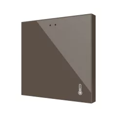   ZENNIO ZACFATM KNX hőmérséklet-érzékelő Flat AmbienT | Standard Design | mokka