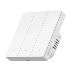   SONOFF ZBM5-3C-86W Zigbee tapintásérzékelő UP | 3-csatornás | matt fehér | 86x86 mm