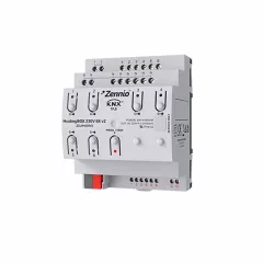 ZENNIO ZCL6H230V2 KNX fűtésaktor | 6 kimenetes, 6 bemenet