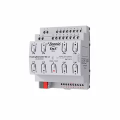 ZENNIO ZCL8H230V2 KNX fűtésaktor | 8-csatornás, 8 bemenet