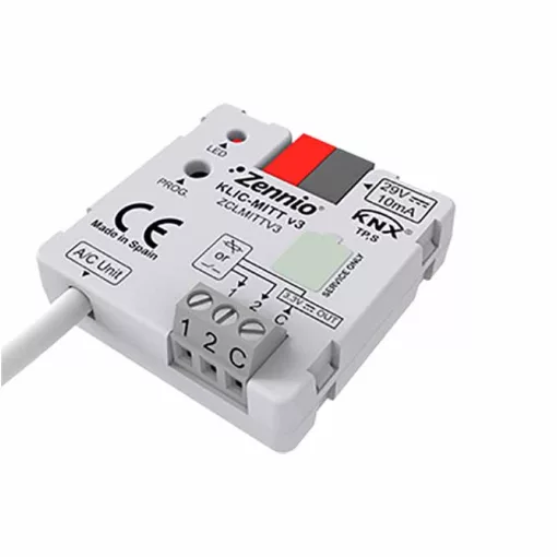 ZENNIO ZCLMITTV3 KNX klíma-átjáró | Mitsubishi Electric V3