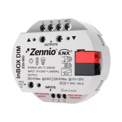 ZENNIO ZDI-IBD KNX dimmaktor UP | 1 kimenetes