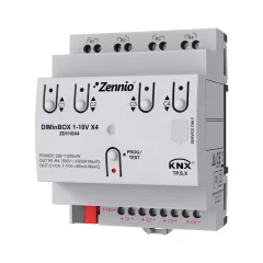 ZENNIO ZDI110X4 1-10 V dimmaktor | 4-csatornás