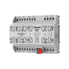   ZENNIO ZIOMB12 KNX univerzális aktor MAXinBOX 16 A | 12 kimenetes, Secure
