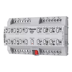   ZENNIO ZIOMB16V4 KNX univerzális aktor MAXinBOX 16 A | 16 kimenetes, Secure