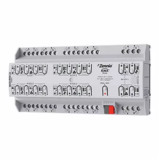 ZENNIO ZIOMB20 KNX univerzális aktor MAXinBOX 16 A | 20 kimenetes, Secure