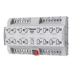 ZENNIO ZIOMBSH8V3 KNX redőnyaktor | 8-csatornás, Secure