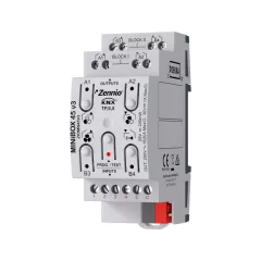   ZENNIO ZIOMN45V3 univerzális aktor | 4-csatornás, MINiBOX 45 v3