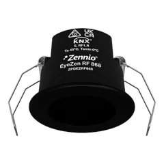   ZENNIO ZPDEZRF868A KNX RF mennyezeti mozgásérzékelő | fekete