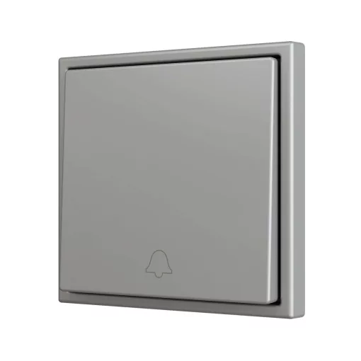 ZENNIO ZS701PB1DS Egyes tapintásérzékelő Soft ZS70 | 1 bináris bemenethez, csengő | ezüst