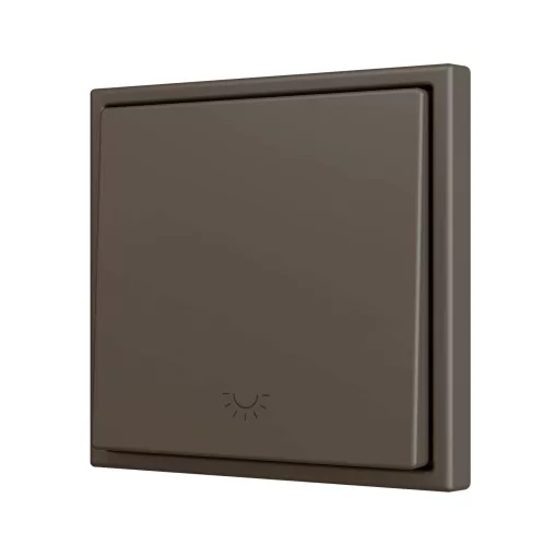 ZENNIO ZS701PB1LM Egyes tapintásérzékelő Soft ZS70 | 1 bináris bemenethez, fény | mokka