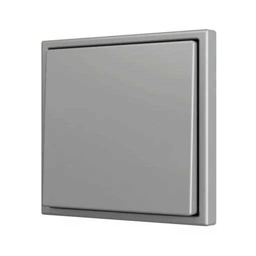 ZENNIO ZS701PB1S Egyes nyomógomb Soft ZS70 | 1 bináris bemenethez | ezüst