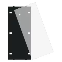   MDT ZSFA55P6S Feliratozó mező fedőlap | BE-TA55x6.x2 típushoz