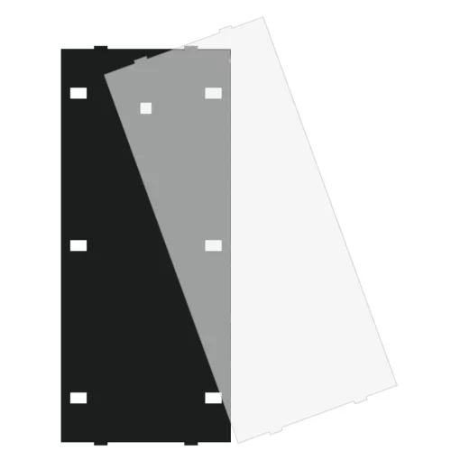MDT ZSFA55P6S Feliratozó mező fedőlap | BE-TA55x6.x2 típushoz