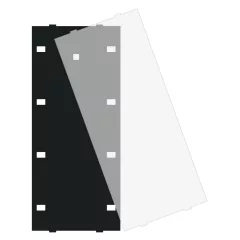   MDT ZSFA55P8S feliratozó mező fedél | BE-TA55x8.x2 típushoz