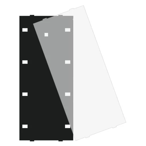 MDT ZSFA55P8S feliratozó mező fedél | BE-TA55x8.x2 típushoz