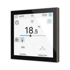 ZENNIO ZVICX40M KNX tapintásérzékelő CX40 | mokka
