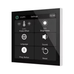 ZENNIO ZVICX40W KNX tapintásérzékelő CX40 | fehér