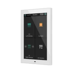   ZENNIO ZVICX50W KNX érintőpanel CX50 | Secure | fehér | 5 hüvelyk