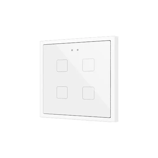 ZENNIO ZVIF70X4W KNX tapintásérzékelő Flat 70 | 4-csatornás | fehér