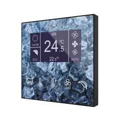   ZENNIO ZVIFDV2C360 KNX tapintásérzékelő Flat Display | Standard | 360° custom