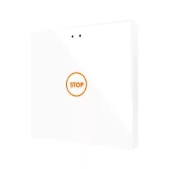   ZENNIO ZVIFR1 KNX tapintásérzékelő Flat RGB | 1-csatornás | custom