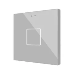   ZENNIO ZVIFR1S KNX tapintásérzékelő Flat RGB | 1-csatornás | ezüst