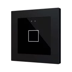   ZENNIO ZVIFR55X1A KNX tapintásérzékelő Flat 55 RGB | 1-csatornás | fekete