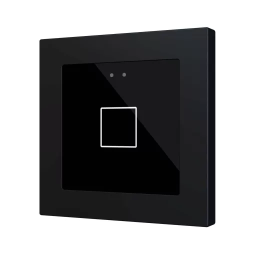 ZENNIO ZVIFR55X1A KNX tapintásérzékelő Flat 55 RGB | 1-csatornás | fekete