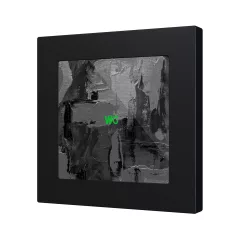   ZENNIO ZVIFR55X1C360 KNX tapintásérzékelő Flat 55 RGB | 1-csatornás | 360° custom