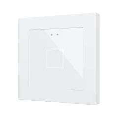   ZENNIO ZVIFR55X1W KNX tapintásérzékelő Flat 55 RGB | 1-csatornás | fehér