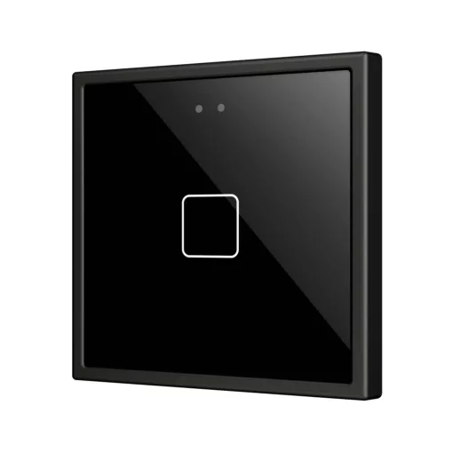 ZENNIO ZVIFR70X1A KNX tapintásérzékelő Flat 70 RGB | 1-csatornás | fekete