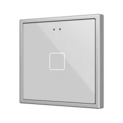   ZENNIO ZVIFR70X1S KNX tapintásérzékelő Flat 70 RGB | 1 kimenetes | ezüst