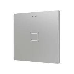   ZENNIO ZVITR1S KNX tapintásérzékelő Tecla RGB | 1 kimenetes | ezüst