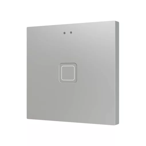 ZENNIO ZVITR1S KNX tapintásérzékelő Tecla RGB | 1 kimenetes | ezüst