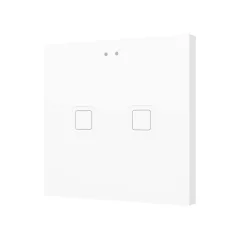   ZENNIO ZVITR2W KNX tapintásérzékelő Tecla RGB | 2-csatornás | fehér