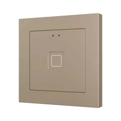   ZENNIO ZVITR55X1C KNX tapintásérzékelő Tecla 55 RGB | 1 kimenetes | champagne