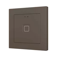   ZENNIO ZVITR55X1M KNX tapintásérzékelő Tecla 55 RGB | 1 kimenetes | mokka