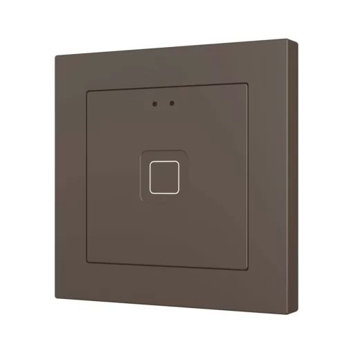 ZENNIO ZVITR55X1M KNX tapintásérzékelő Tecla 55 RGB | 1 kimenetes | mokka