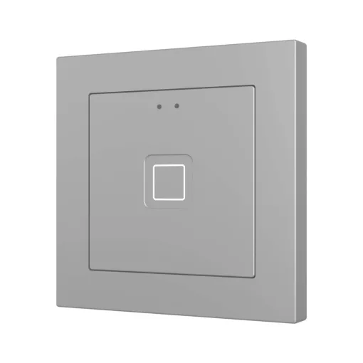 ZENNIO ZVITR55X1S KNX tapintásérzékelő Tecla 55 RGB | 1 kimenetes | ezüst