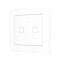   ZENNIO ZVITR55X2W KNX tapintásérzékelő Tecla 55 RGB | 2-csatornás | fehér