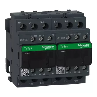 Schneider Electric 15Kw/32A TeSys D forgásirányváltó mágneskapcsolók - Schneider Electric TeSys D forgásirányváltó mágneskapcsolók - Schneider Electric forgásirányváltó mágneskapcsolók - Schneider Electric Ipari Mágneskapcsolók / segédérintkezők / hő