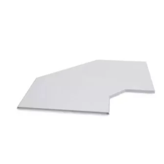 Basor PVC kábeltálcához síkidom fedél TCPBPE (BASORPLAST) - Basor PVC kábeltálcához idomok