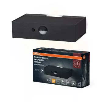 OSRAM ENDURA® napelemes LED fali lámpa mozgásérzékelővel - OSRAM kültéri fali lámpák - OSRAM kültéri világítás - OSRAM - GYÁRTÓK / MÁRKÁK